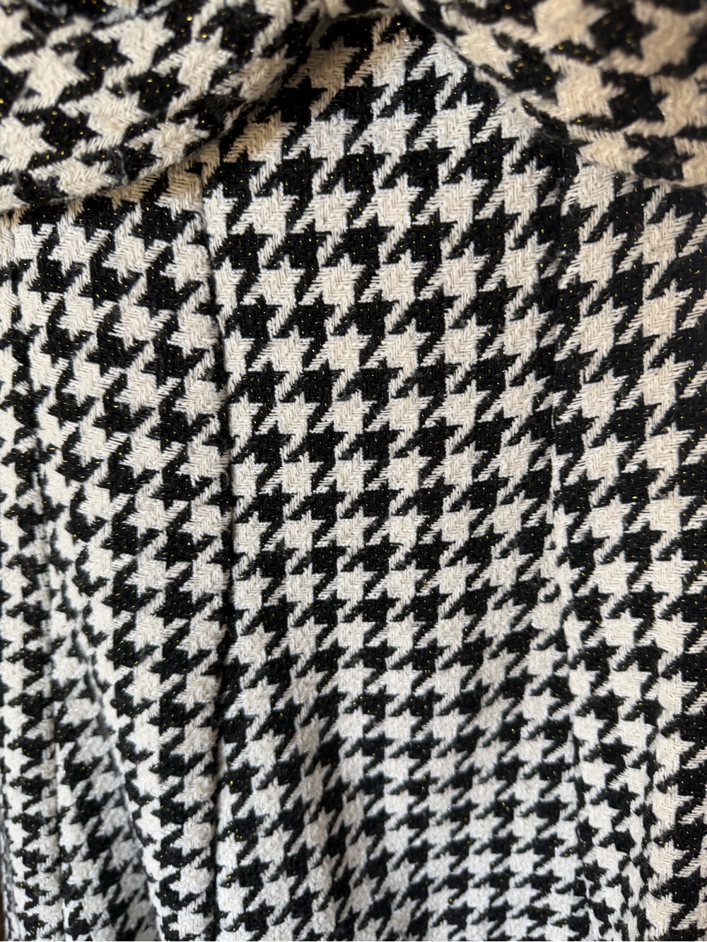 Hannah Banana Girls Houndstooth Bow Dress, 14 - Picture 8 of 11